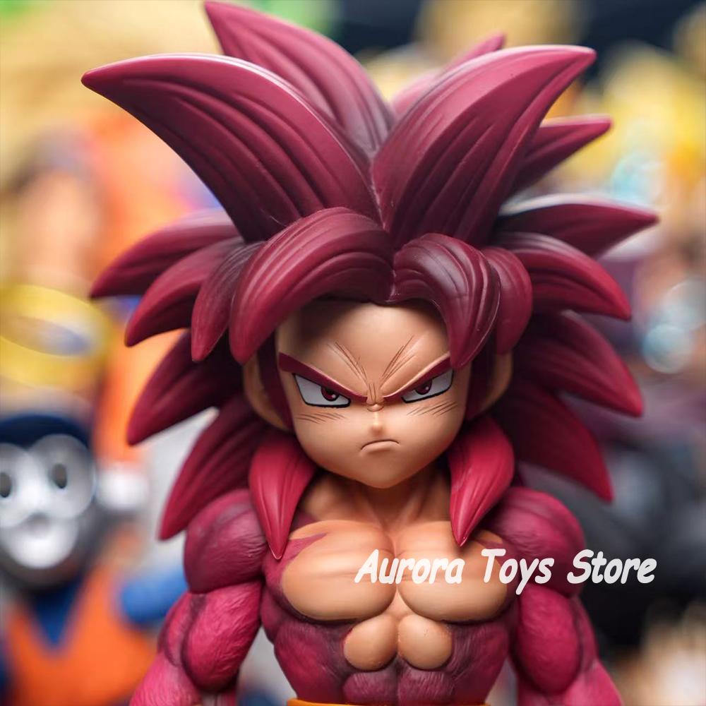 Anime Daima Figure Vegeta Goku Action Figure Super Saiyan 4 Pvc Collectible Statue Model Toy Gifts