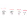 8pcs Woodworking Dowel Centers Tenon Alignment Tool Points Marker 6/8/10/12mm (Solid)