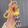 New NARUTO Naruto Animation Creative Student School Bag Key Pendant Car Key Chain