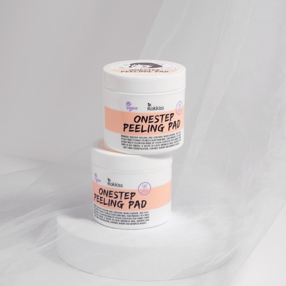 Rokkiss Mildly Acidic Scrub Towel Peeling Pad 70 Sheets 155 Ml 2