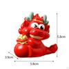 Chinese Year Decor Mini Dragon Statue Miniature Figurine Small Sculpture for Bedroom