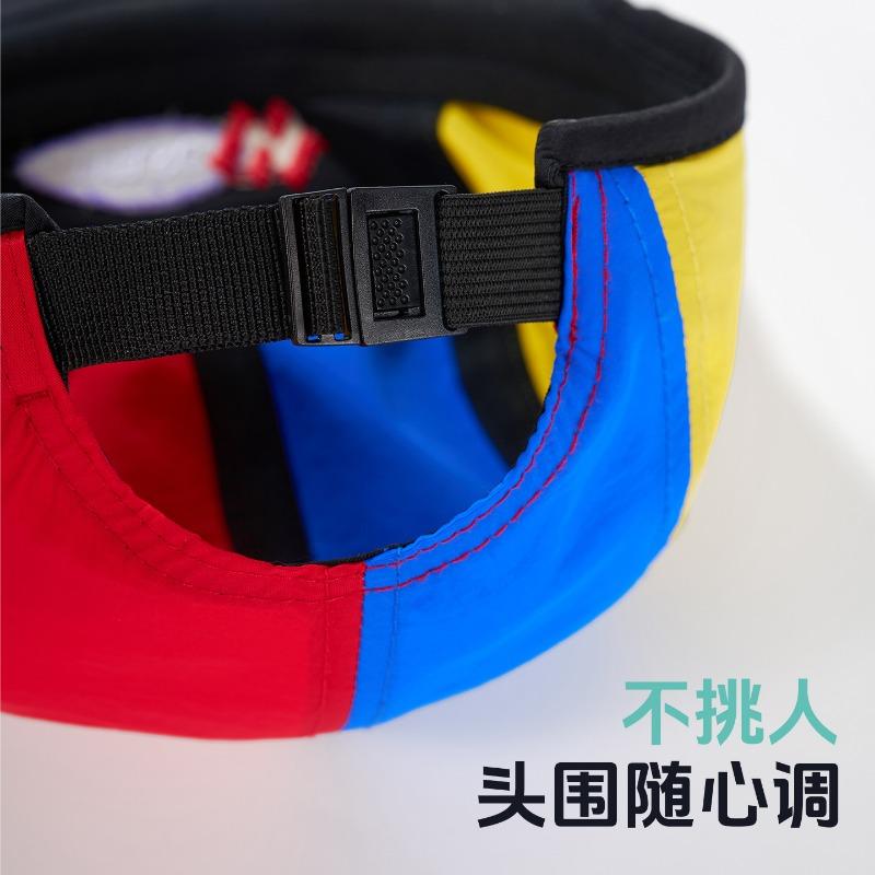 Retro color matching dopamine quick-drying baseball cap women's summer hip-hop sports versatile outdoor cap trendy brand
