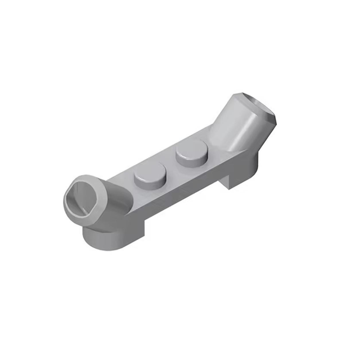 

50pcs Compatible with 61072 domestic technology education building block parts, 1x4 irregular board motor cylinder 50pcs світло-сірий колір