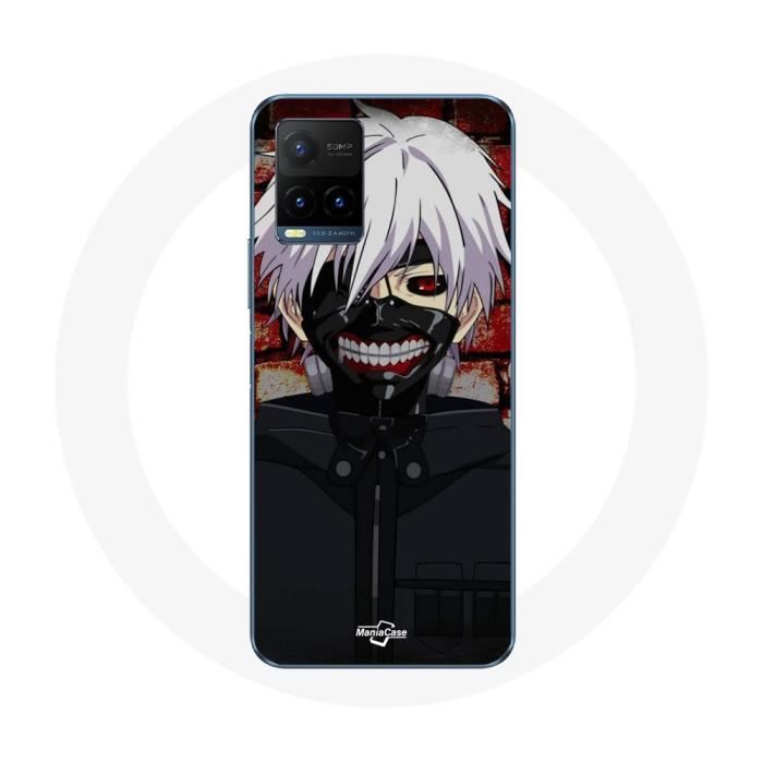 Case - Maniacase - Vivo Y21s/Y21 2021 - Tokyo Ghoul - Soft - Black