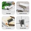 Multifunctional Kitchen Stove Gap Cleaning Brush with Long Handle & Steel Wire for Stain Removal