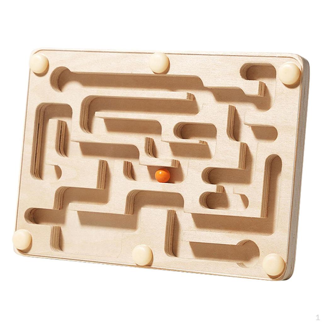 Marble Maze Labyrinth Board Game, Puzzle Logical Brain Teaser, Rolling Ball for Teens