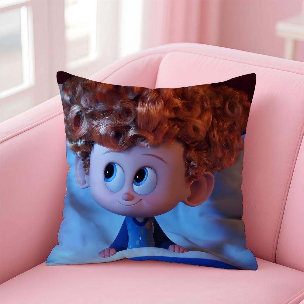 populer anime H-HotelS T-TransylvaniaS Cushion Cover Comfortable Reversible Pillow Cover Ideal for Car Sofa Bedroom & Beyond