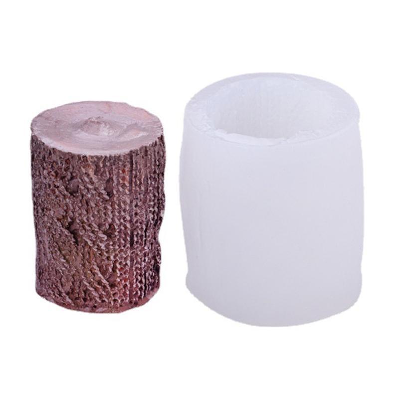 24TE 3D Twine Yarn Pillar Silicone Mold Handmade Candle Soap Fondant  Plaster Mould for DIY Chocolate Dessert Baking Decorating