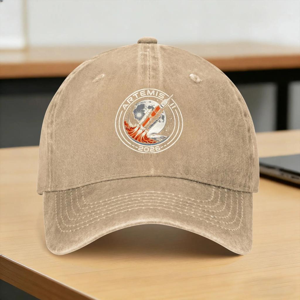 Summer Artemis Baseball Cap Sun Dropshipping Design Washed Trucker Hat Unisex Women yk Retro Outdoor Gym Baseball Caps