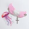Stylish Hairpin With Soft Padded Wing Delicate Metalwork Hairpin Animen Style Hair Clip For Casual Or Prom Occasion