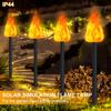 1/2pcs Solar LED Flame Lights Flickering Flame Garden Lamps Outdoor Decor In Gardens Lawns Courtyards Landscaping Lawn Light