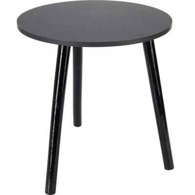 Stolik Kawowy Taboret Czarny MDF 40x41cm ZUZU 1szt