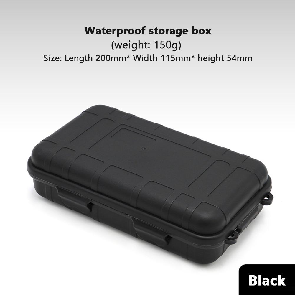 Outdoor PP Enclosure Airtight Survival Case Container Storage Travel Sealed Containers Carry Box For Camping Fishing