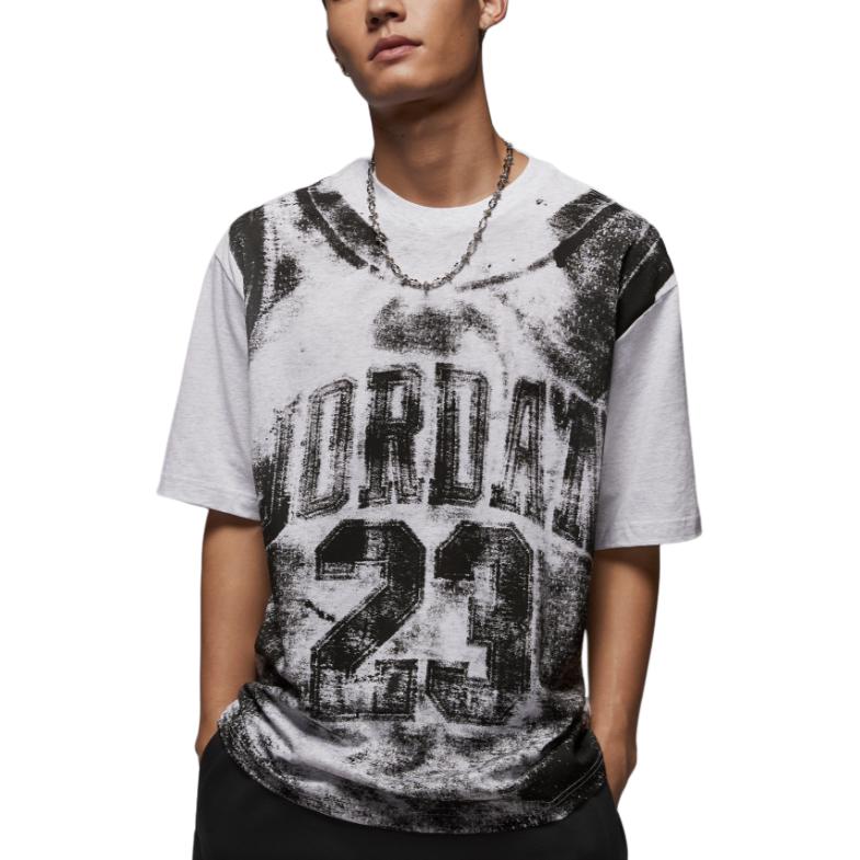 

Jordan Brooklyn Fashion Мягкая Удобная Приятная к коже Универсальная Футболка с коротким рукавом Мужские топы HQ8931051 M