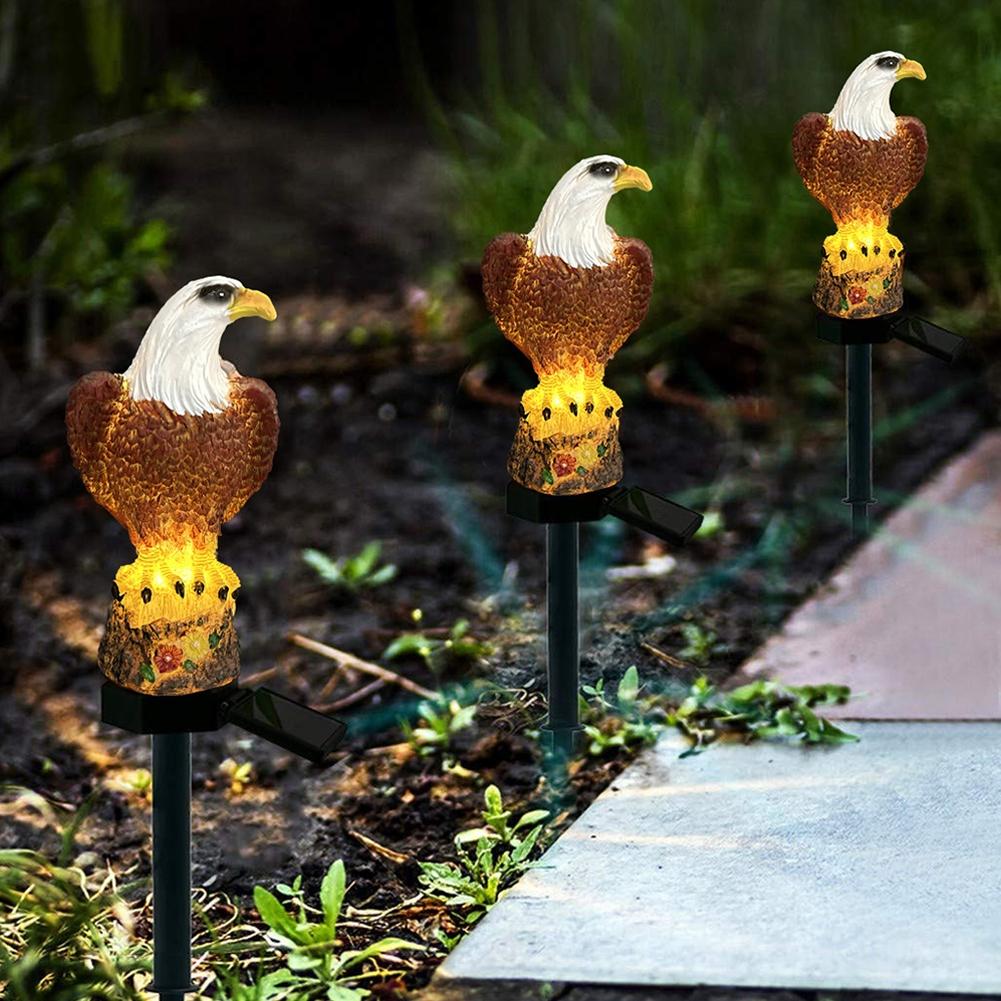 Solar Light Hawk Light Outdoor Ornament Wodoodporny