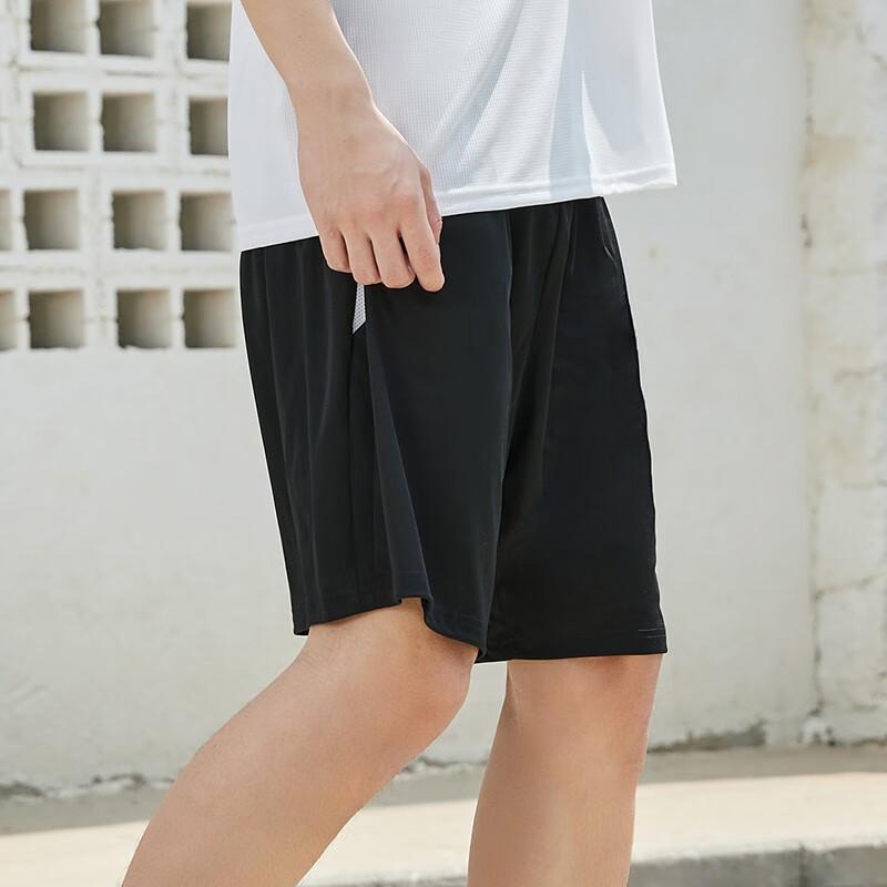 Puma Sportovní Ležérní Prodyšné Šortky se Stahovací Šňůrkou Pánské spodní díly Černá 704924-03