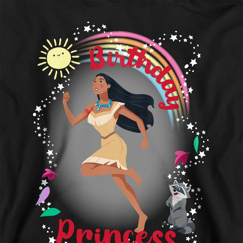 Pocahontas Childrens/Kids Birthday Princess Meeko Heather Hoodie