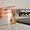 Cooling System Copper Pipe Connector HighPressure Resistant Flared Nut to Sweat Adapter Leak Brass