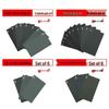 Multipurpose Wet Sandpaper Set for Polishing: Car, Jade, Amber, Wood, Metal, Wall, Billiard Cues