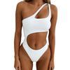 Women Hollow Out Jumpsuit Push-Up Padded Bra Beach  Bikini  Swimwear