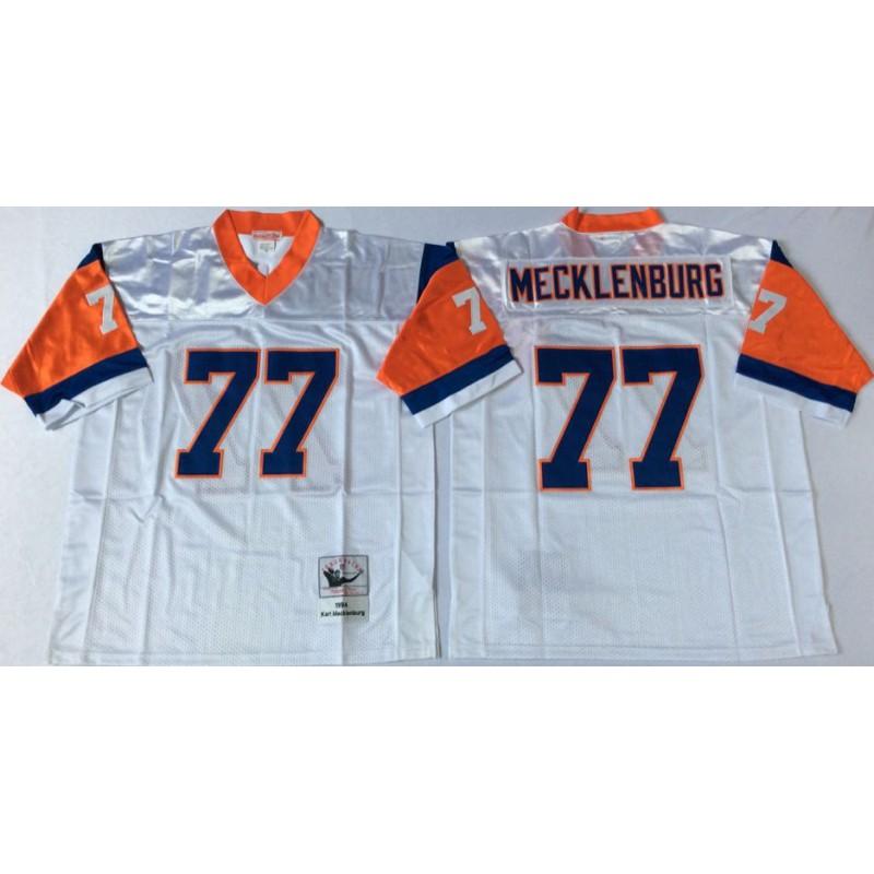 Rugby Jersey Denver Broncos Hall Of Fame 84 Vintage Embroidered Sports Shirt Men Women