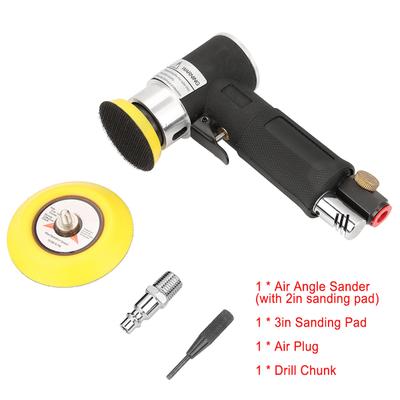 Mini-Luftwinkelschleifer 90 Grad pneumatische Polierschleifmaschine 2 Zoll 3 Zoll Schleifpad
