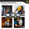 Floodlight with bracket emergency maintenance work light construction site mobile portable searchlight outdoor square lighting