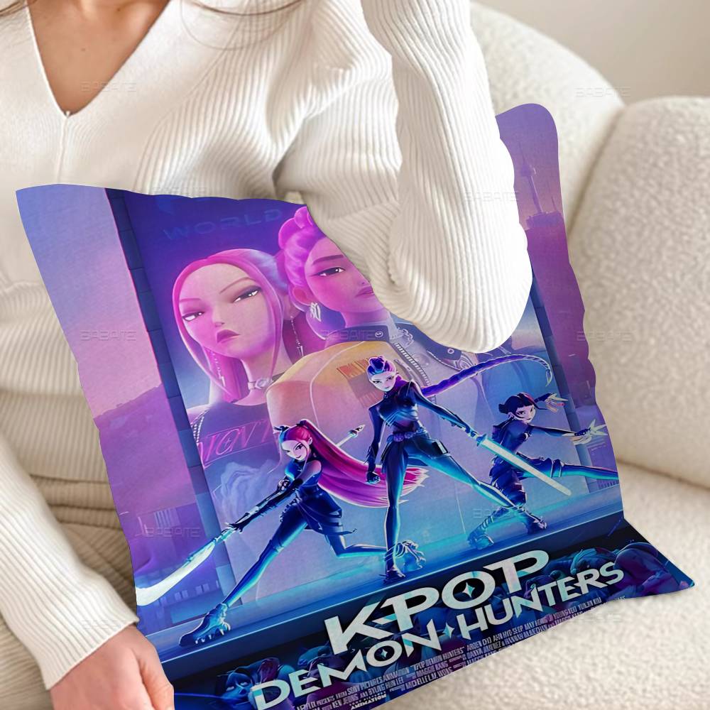 Popular KPop movie D-demon H-hunters Pillowcases Home Bedding Decorative Pillow Cover Wedding Super Soft Pillow Case