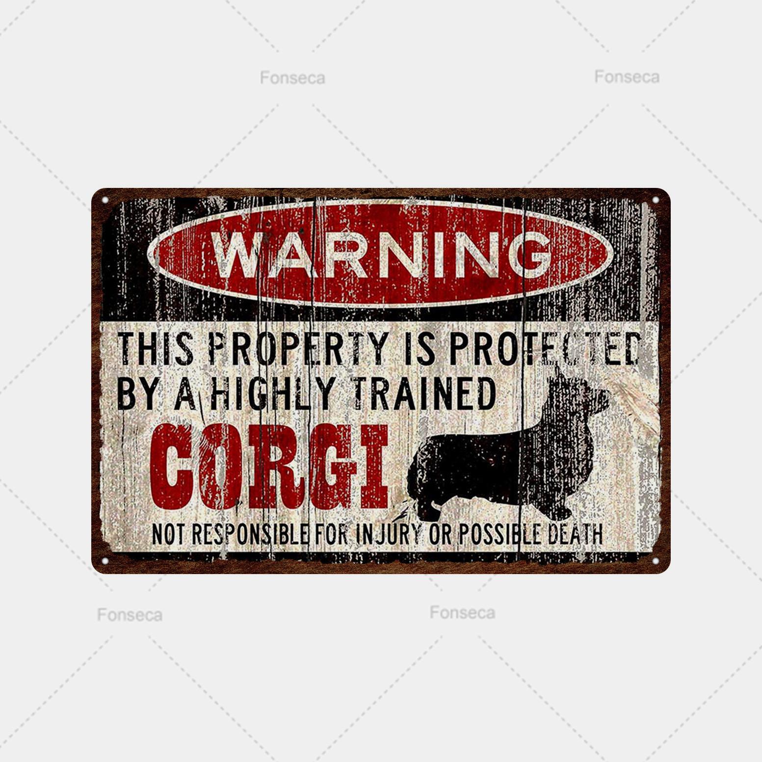 

Винтажные Оловянные предупреждающие знаки «Внимание животных», металлический знак, металлическая табличка, металлический общественный Ретро Настенный декор, садовый парк, дикая пещера, металлический постер 20x30cm