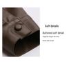 2025 Spring Women's Casual Leather Jacket - Loose, Versatile Lapel Design ZH1163