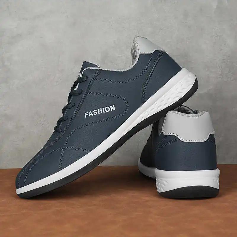 Fashion Number 45 Skin Skater Sneakers Man Boots Mens Casual Dress Shoes Casual Gentlemen Shoes Sport Shose Comfortable