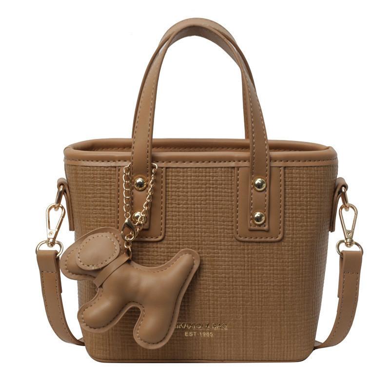 Trendy Bucket Bag For Women 2024 Spring New Fashion Minimalist High-end Handbag Shoulder Crossbody Bag