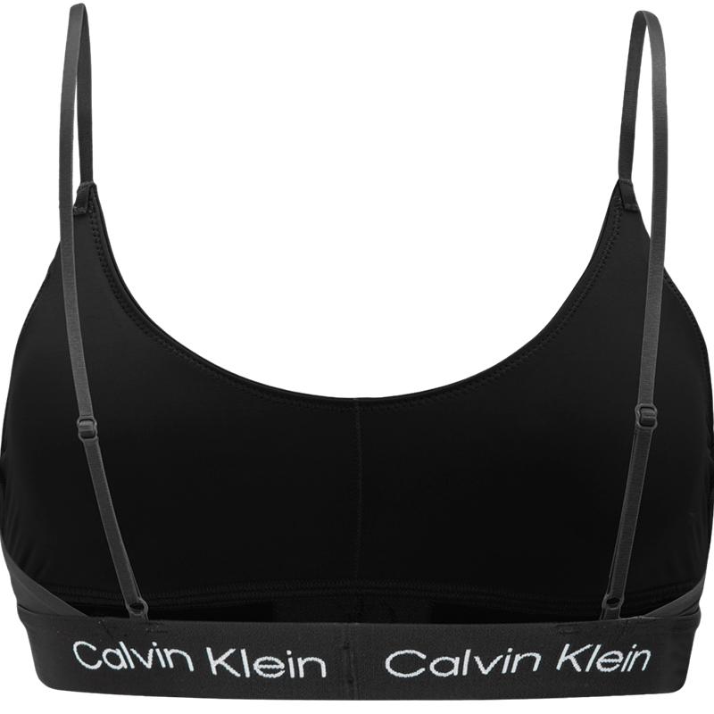 Calvin Klein Ck96 Series Small Square Extracting Pad Thin Strap Light Sports Bra Women bra Space-Black QF7245AD-UB1