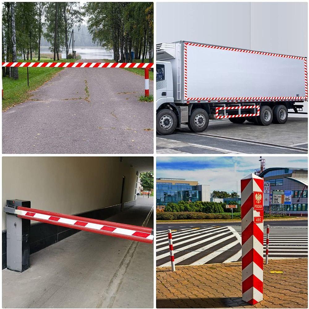 Lesklá reflexní páska 2 palce X 32,8 stop Výstražná páska Nové bezpečnostní reflexní samolepky Auto