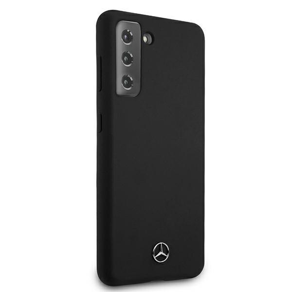 Etui Do Samsung Galaxy S21 Plus Mercedes Silicone Line Czarne