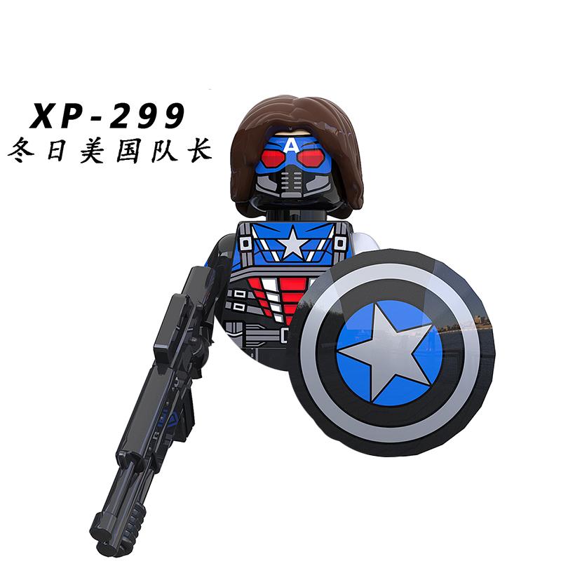 Thunderbolts Black Widow Building Blocks Daredevil  Bricks Taskmaster For Toys Gifts Children Mini Action Figures Party GIFTS