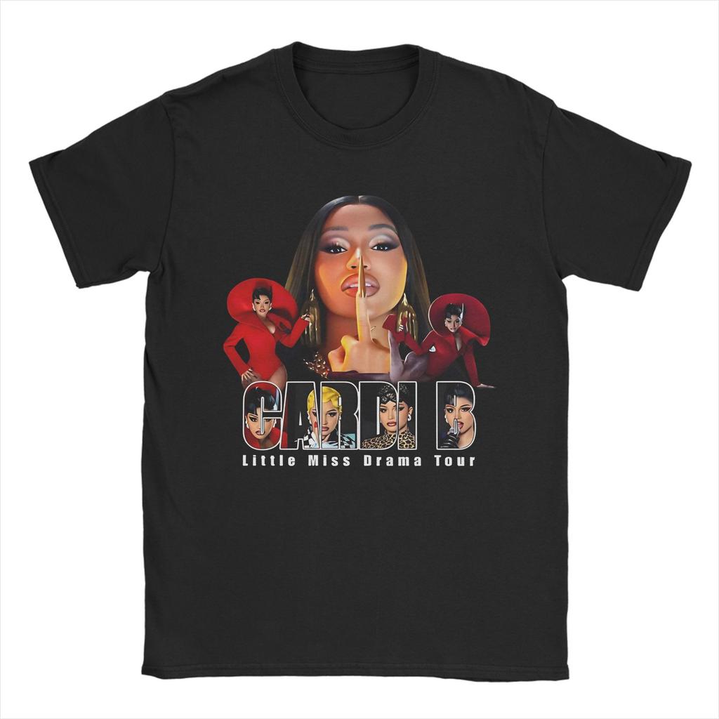 Cardi B Am I The Drama 2026 Kunst T-Shirts Unisex 100% Baumwolle Lustige T-Shirts Rundhals T-Shirts Kurzarm Kleidung Geburtstagsgeschenk