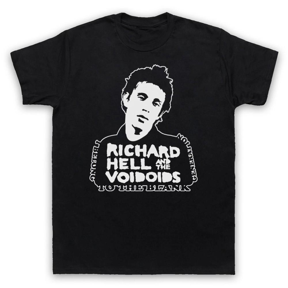 NEW Richard Hell Black Cotton All size S5XL Shirt NEW IA378 Unisex T-Shirt XL