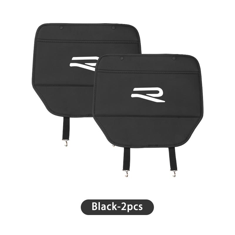 Car Anti-kick Pad Leather Auto Seat Back Protector Pads Anti Scratch For Volkswagen VW Tiguan CC Jetta Polo Golf Passat Scirocco