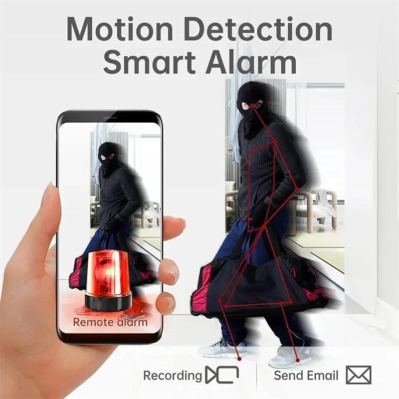 Wireless Mini Camera A9 WiFi Security System Smart Home HD Video Recording Motion Alert Night Vision Remote Viewing