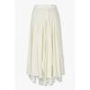 Crinkle Ruffle Long Skirt  7156235004 