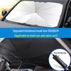 Teleskopowa Osłona Przeciwsłoneczna Samochodowa na Przednią Szybę - Izolacja Cieplna i Składana Ochrona Letnia