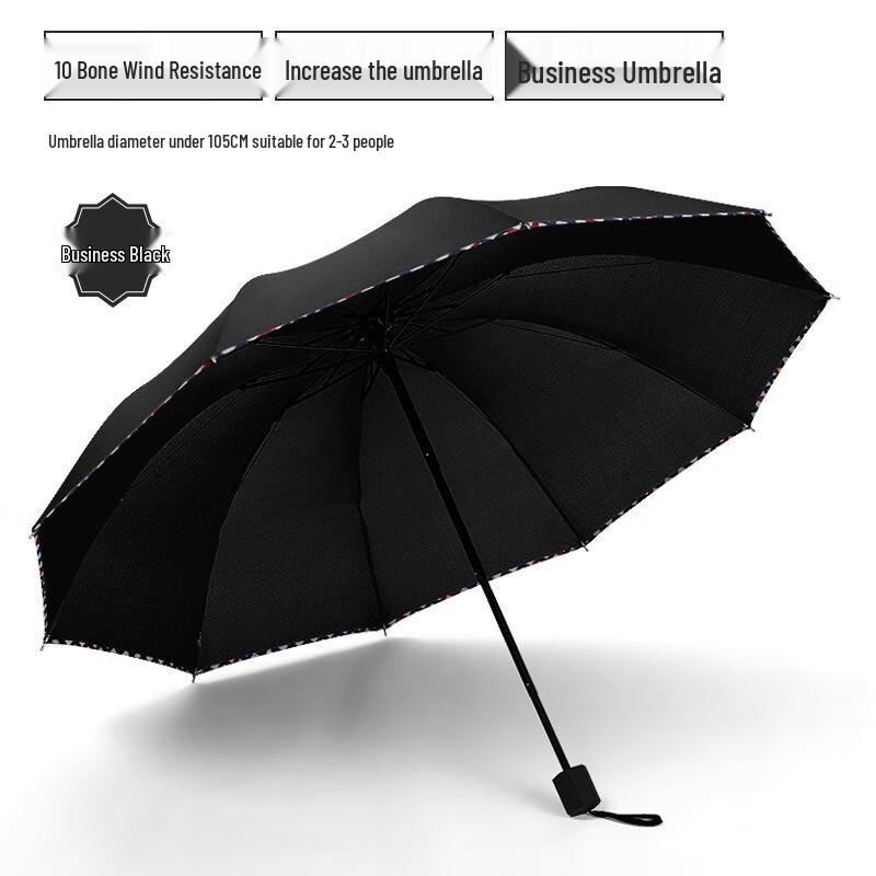 Nanjiao Reflective 10-Rib Fully Automatic Folding Umbrella