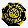 Borussia Dortmund, BVB Automatic Opening and Closing, 8 Rib Structure Portable Umbrella, Suitable for Men and Women In All Seasons  Perfect