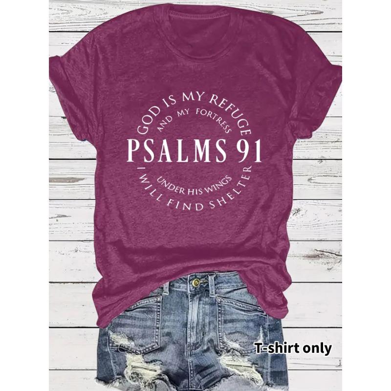 

Women s Short-sleeved Loose and Fashionable T-shirt with Letter Prints XXL красный