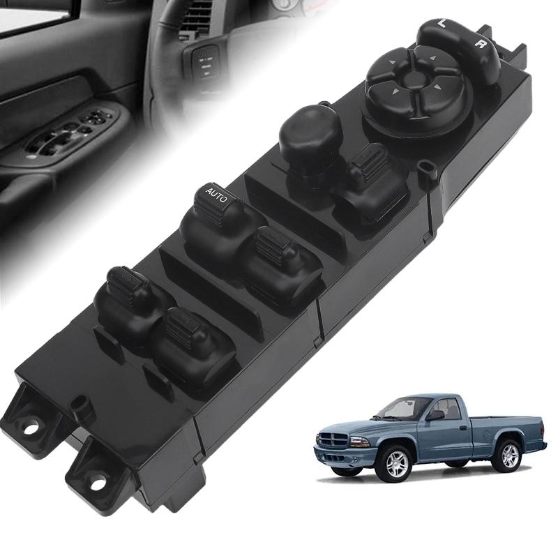 LHD Front Left Power Window Switch 56049805AB 56049805AA For Dodge Ram 1500 2500 3500 Pickup 03-09 Dakota 03-04 Durango 01-03
