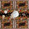 Sugar Skull Marigolds Floral Dia De Los Muertos Day of The Dead Mexican Placemats Set of 4 Table Mats for Kitchen Dining Table Decorations 12x18 Inch