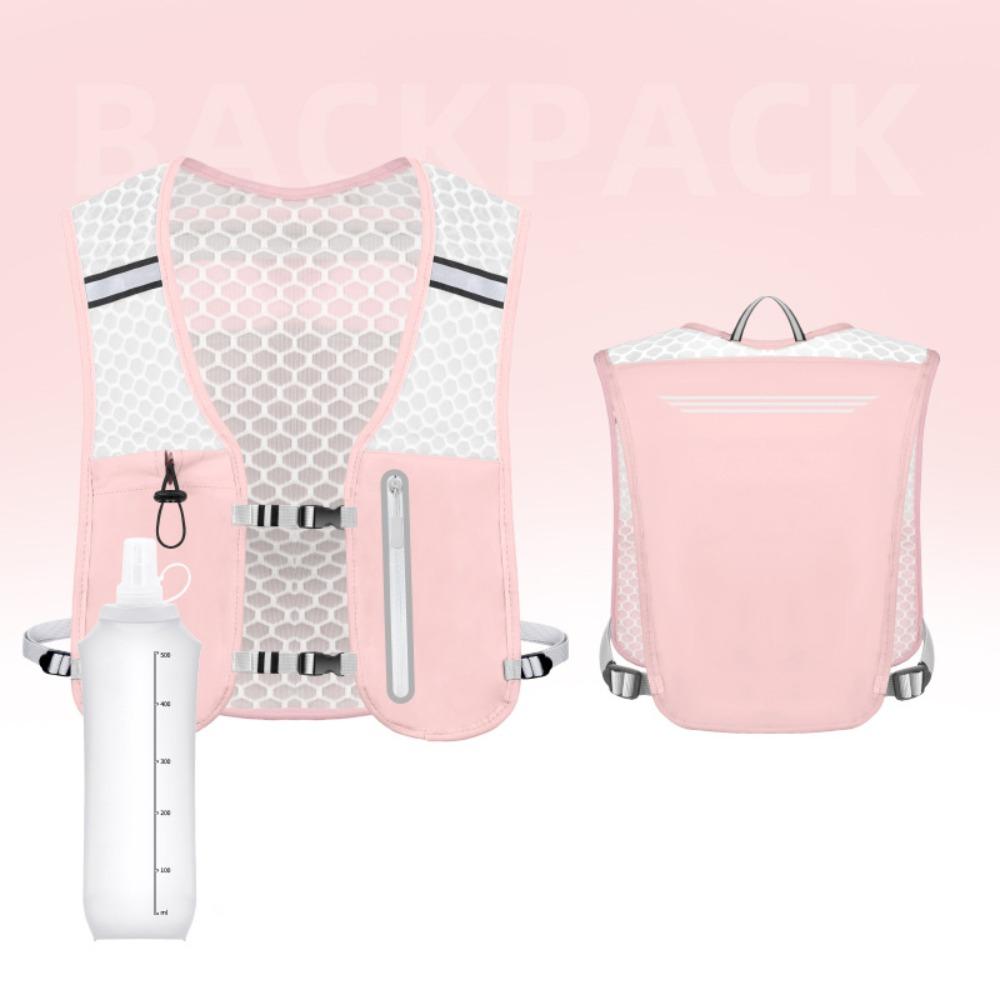 Reflective Reflective Running Vest Pack 2L Water Chest Pack  Outdoor Activities