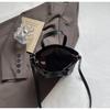 Korean Style Tie-Dye Crossbody Shoulder Bag - Retro Texture, Versatile & Casual for Women