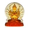 Colored Glaze Cundi Bodhisattva Bskul-bye-ma Affixed To Golden Buddha Statues Tibetan Tantric Worship Buddha Decorative Ornament